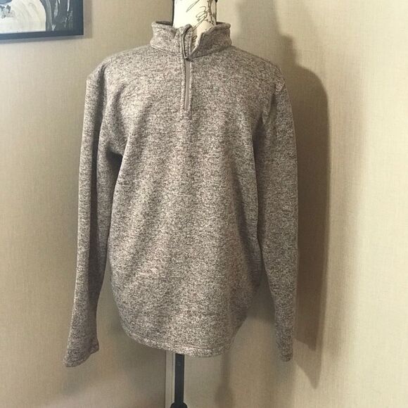 Faded glory men’s brown size medium high neck - Picture 10 of 14
